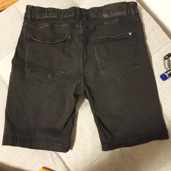Zoo York - Black Denim Jean Shorts - Picture 3 of 4
